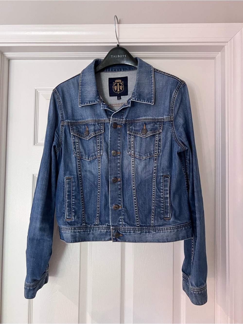Talbots Medium Wash Denim Jacket with Button Front - purchased 2010’s